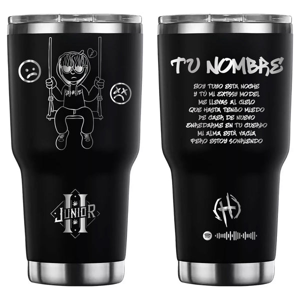 Junior H Termo Personalizado 30 onzas