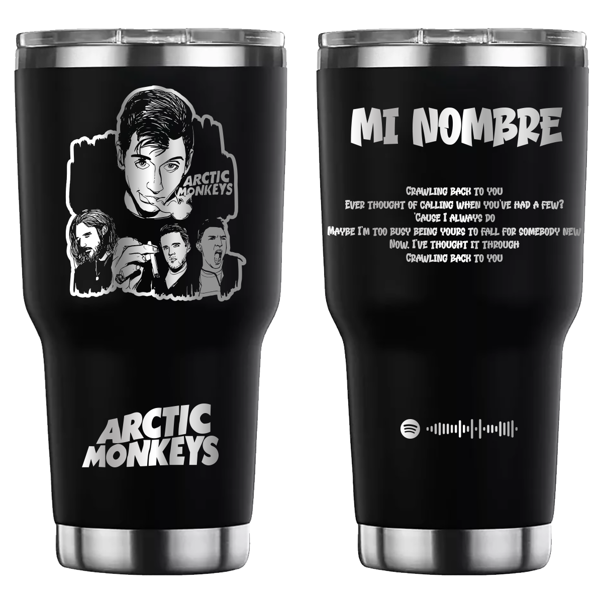 Termo personalizado Artic Monkeys