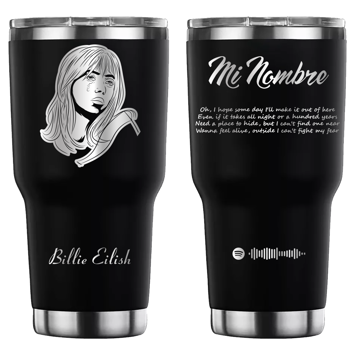Termo personalizado Billie Eilish