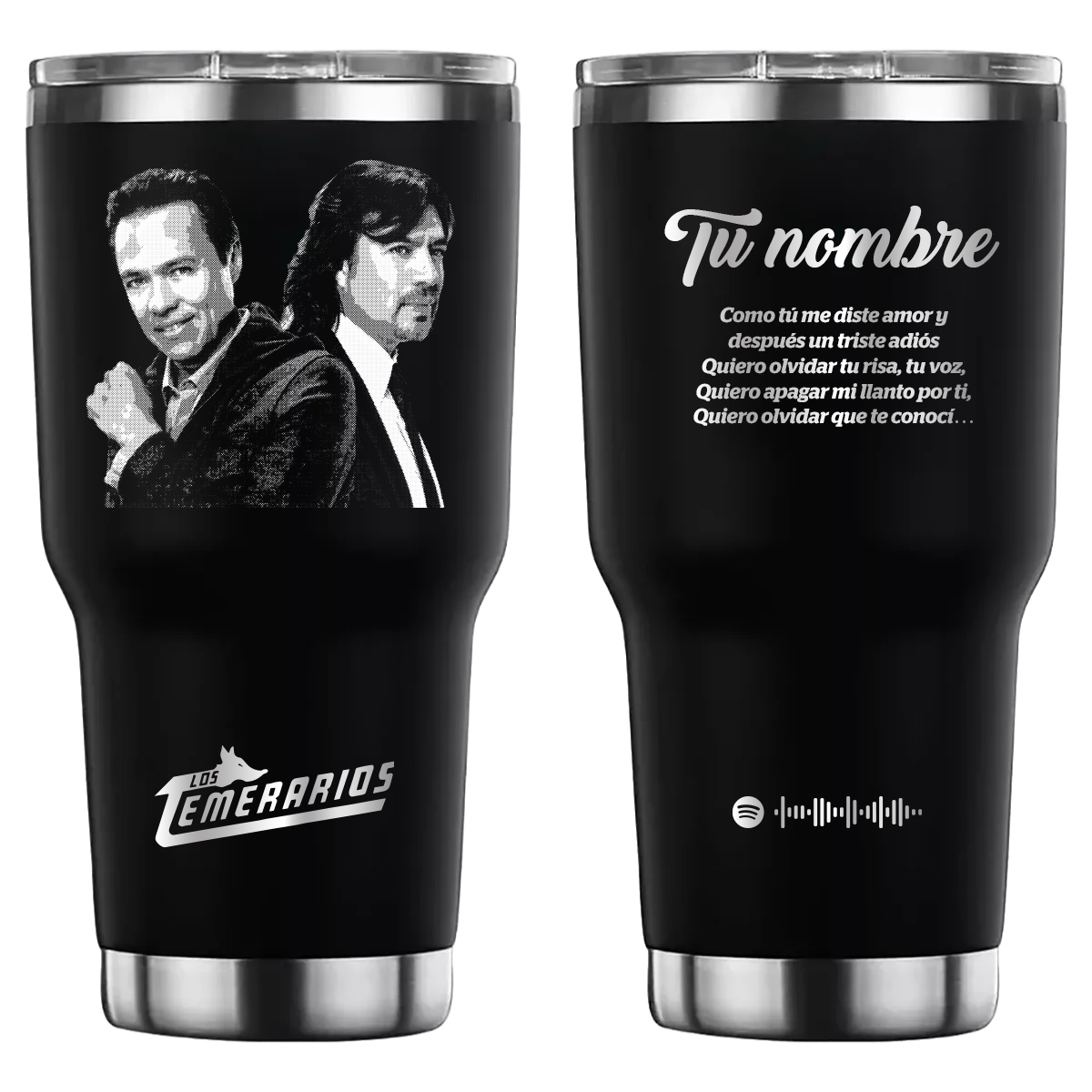 Termo personalizado Los Temerarios